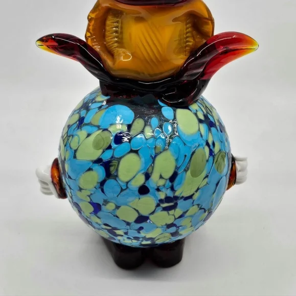 Murano Glass Clown Large Belly - Picture 6 of 8